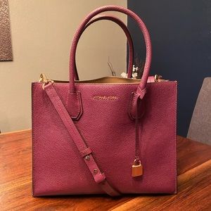 Michael Kors Large Leather Tote Bag